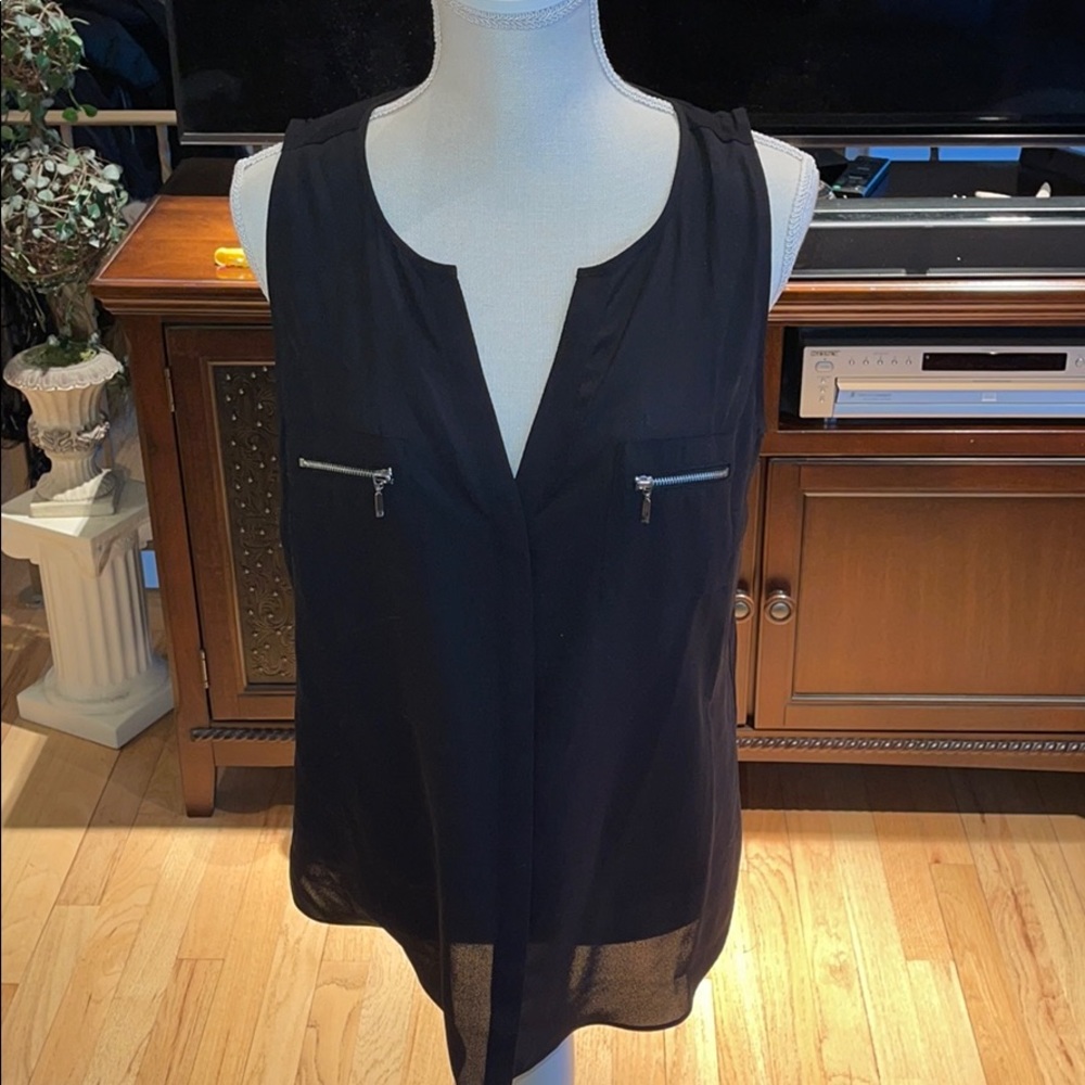 INC Black Tank Top